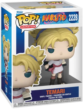 🌪️🍃 Funko Pop! Animation N°2228 – Temari – Naruto 🍃🌪️