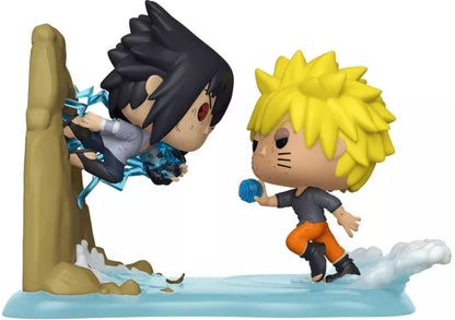 🍥⚡ Funko Pop! Anime Moments N°732 – Sasuke vs. Naruto (Sasuke contre Naruto) – Special Edition (Édition spéciale) – Naruto Shippuden ⚡🍥
