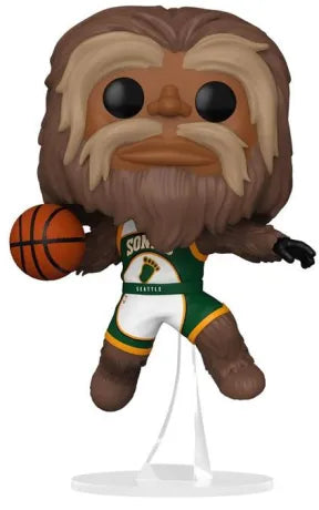 🏀🦶 Funko Pop! Basketball N°13 – Squatch – Seattle SuperSonics Mascot 🦶🏀