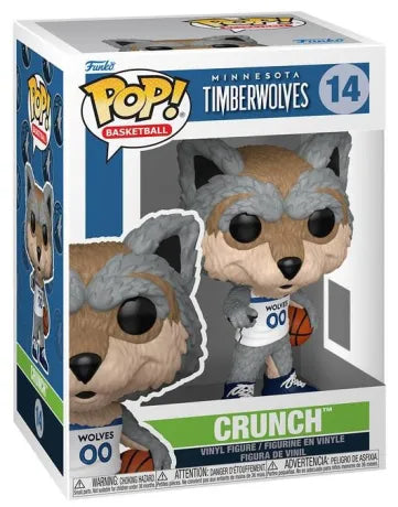 🐺🏀 Funko Pop! Basketball N°14 – Crunch – Minnesota Timberwolves 🏀🐺