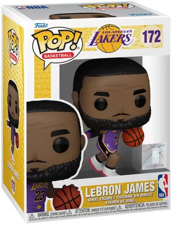 🏀👑 Funko Pop! Basketball N°172 – LeBron James – Los Angeles Lakers 👑🏀