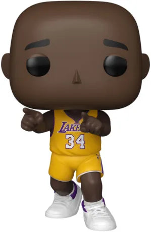 🏀💜💛 Funko Pop! Basketball N°208 – Shaq 2000 WCF Celebration (Shaq – Célébration de la finale de Conférence Ouest 2000) – Los Angeles Lakers 💛💜🏀