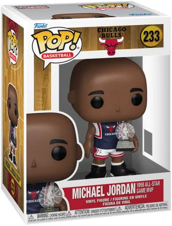 🏀🐐 Funko Pop! Basketball N°233 – Michael Jordan – 1998 All-Star Game MVP (MVP du All-Star Game 1998) – Chicago Bulls 🐐🏀