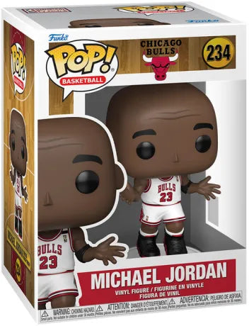 🏀🐐 Funko Pop! Basketball N°234 – Michael Jordan (The Shrug) (Michael Jordan – Le haussement d’épaules) – Chicago Bulls – NBA 🐐🏀