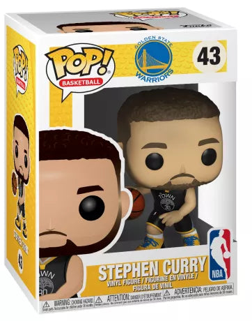 🏀🔥 Funko Pop! Basketball N°43 – Stephen Curry – Golden State Warriors 🔥🏀