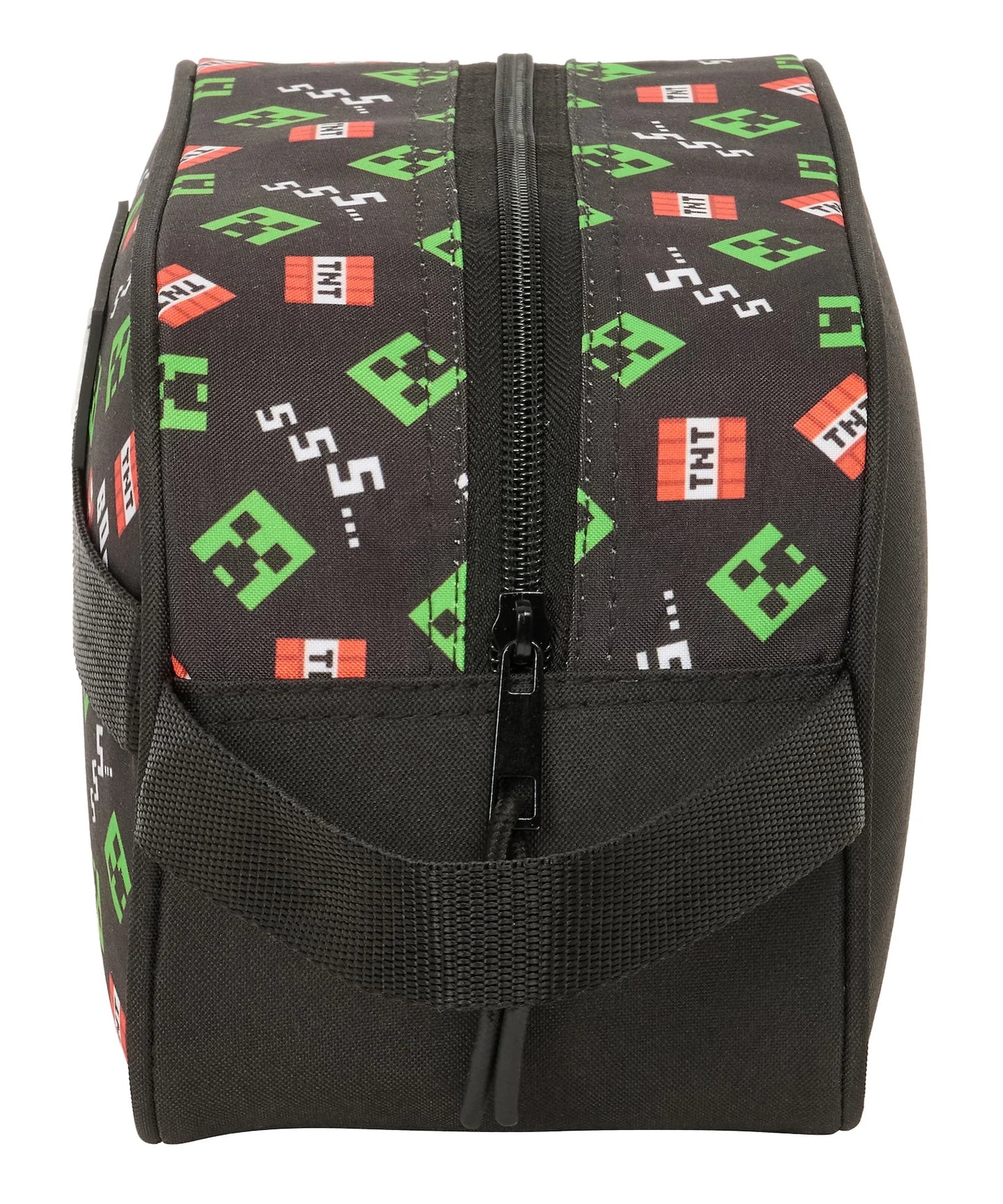 🎮⛏️ Nécessaire de Toilette Minecraft – Creeper & TNT – 26 x 12 x 15 cm 💥🟩