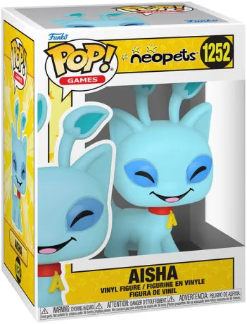 🐱✨ Funko Pop! Games N°1252 – Aisha – Neopets ✨🐱