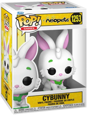 🐰❄️ Funko Pop! Games N°1253 – Cybunny – Neopets ❄️🐰