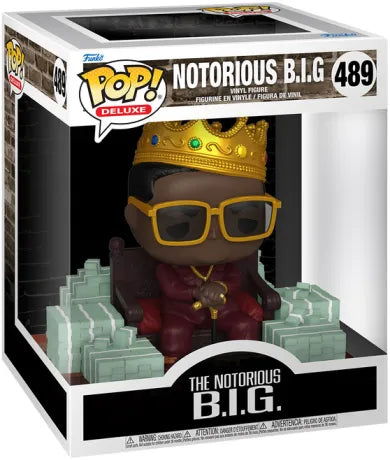 👑💰 Funko Pop! Deluxe N°489 – The Notorious B.I.G. – Deluxe 💰👑
