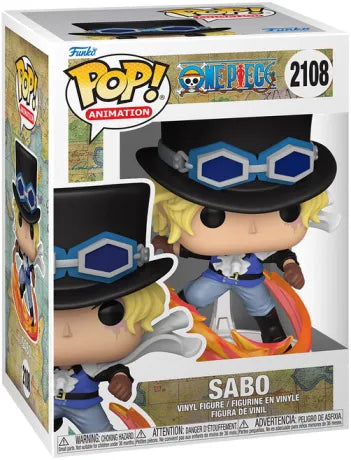 🔥🧢 Funko Pop! Animation N°2108 – Sabo – One Piece 🧢🔥
