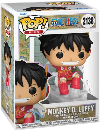 🚀🏴‍☠️ Funko Pop! Plus Animation N°2138 – Monkey D. Luffy – One Piece 🏴‍☠️🚀