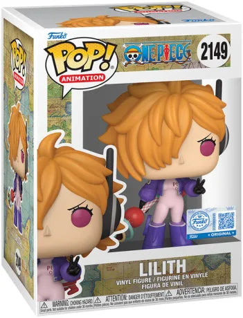 🛰️🧪 Funko Pop! Animation N°2149 – Lilith with Bubble Gun (Lilith avec Pistolet à Bulles) – One Piece 🧪🛰️