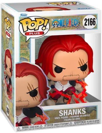 🔥🏴‍☠️ Funko Pop! Plus Animation N°2166 – Shanks – One Piece 🏴‍☠️🔥