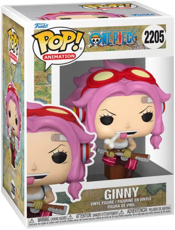 🦴🔫 Funko Pop! Animation N°2205 – Ginny – One Piece 🔫🦴
