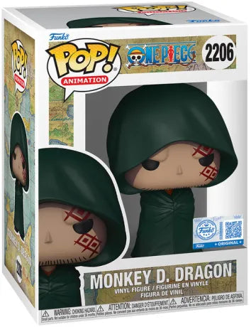 🌪️🟢 Funko Pop! Animation N°2206 – Monkey D. Dragon – One Piece 🟢🌪️