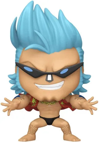 💪🔵 Funko Pop! Animation N°2232 – Franky with Sunglasses (Franky avec lunettes de soleil) – One Piece 🔵💪