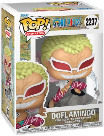 😈🦩 Funko Pop! Animation N°2237 – Donquixote Doflamingo – One Piece 🦩😈