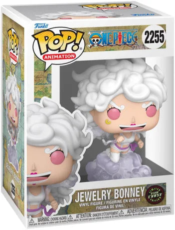 ☁️⚡ Funko Pop! Animation N°2255 – Jewelry Bonney – Chase Glow in the Dark – One Piece ⚡☁️