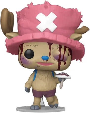 🦌🍄 Funko Pop! Animation N°2340 – Tony Tony Chopper with Amiudake Mushroom (Chase) (Tony Tony Chopper avec Champignon Amiudake) – One Piece 🍄🦌