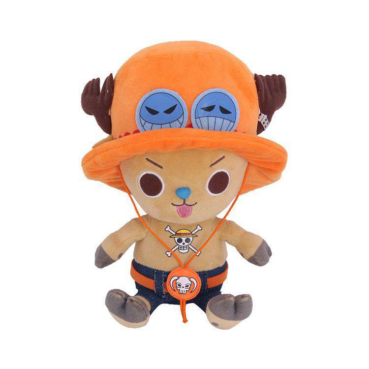 🐾🔥 One Piece – Chopper x Ace – peluche 20 cm 🔥🐾