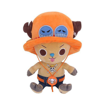 🐾🔥 One Piece – Chopper x Ace – peluche 20 cm 🔥🐾