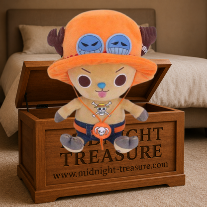 🐾🔥 One Piece – Chopper x Ace – peluche 20 cm 🔥🐾