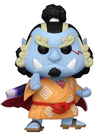  Funko Pop! Jinbe (1265) – One Piece – Chase Edition – Figurine en vinyle sous licence officielle, représentant Jinbe dans sa version exclusive avec kimono orange, expert en Karate des Hommes-Poissons et membre de l’équipage de Luffy.