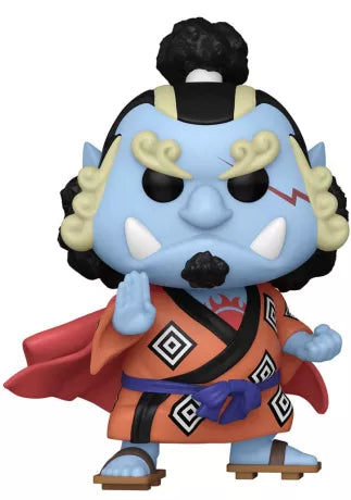  Funko Pop! Jinbe (1265) – One Piece – Figurine en vinyle sous licence officielle, représentant Jinbe dans son kimono traditionnel, fidèle allié de Luffy et expert en Karate des Hommes-Poissons.