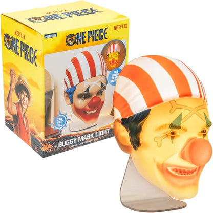 🤡💡 Lampe Buggy the Clown – One Piece (Netflix) – Buggy Mask Light (21 cm) 💡🤡