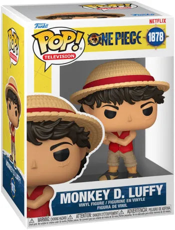 🏴‍☠️🔥 Funko Pop! Television N°1878 – Monkey D. Luffy – One Piece (Netflix) 🔥🏴‍☠️