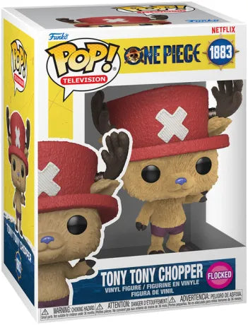 🦌🏴‍☠️ Funko Pop! Television N°1883 – Tony Tony Chopper (Flocked / Effet velours) – One Piece 🏴‍☠️🦌