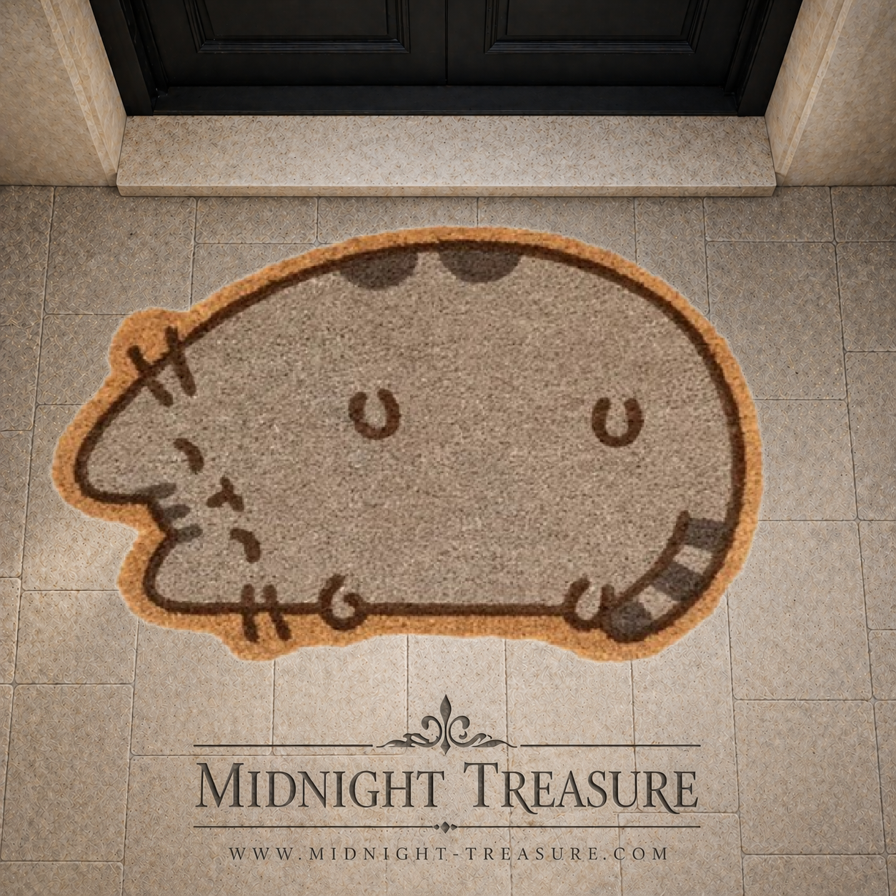 🚪🐱 Paillasson Pusheen – 60 x 40 cm 🐱🚪