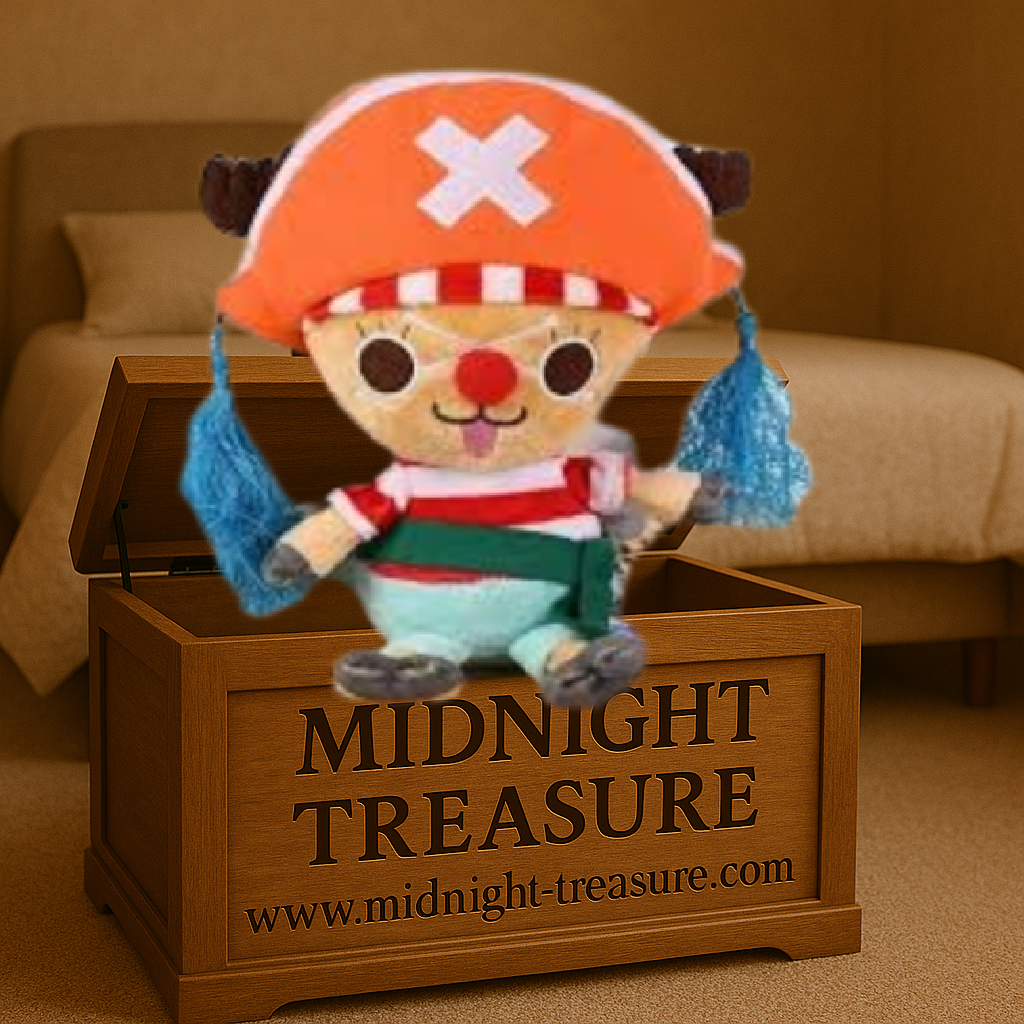 Peluche One Piece – Tony Tony Chopper – Déguisement Buggy le Clown – 25 cm. Chopper en version ultra mignonne avec costume coloré et chapeau de clown. Un incontournable pour les fans de One Piece.