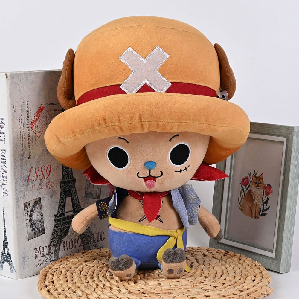 Peluche Chopper x Ruffy (20 cm) – One Piece. Une peluche ultra-mignonne fusionnant Tony Tony Chopper et Luffy dans la version New World. Un incontournable pour tous les fans de l’équipage du Chapeau de Paille 