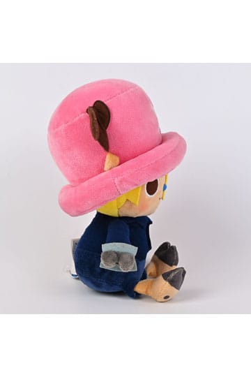 "Peluche Chopper x Sanji (20 cm) – One Piece. Une peluche adorable fusionnant Tony Tony Chopper et Sanji, le cuistot de l’équipage. Un incontournable pour tous les fans de l’anime !"