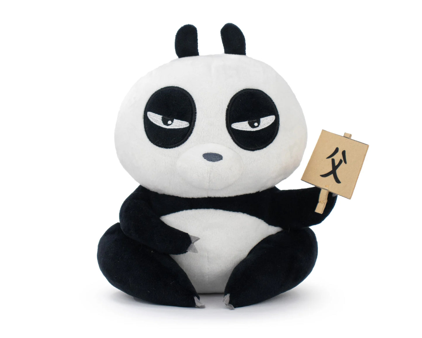 🐼🥋 Peluche Genma Saotome (Panda) – Ranma ½ – Sitting – 21 cm 🥋🐼