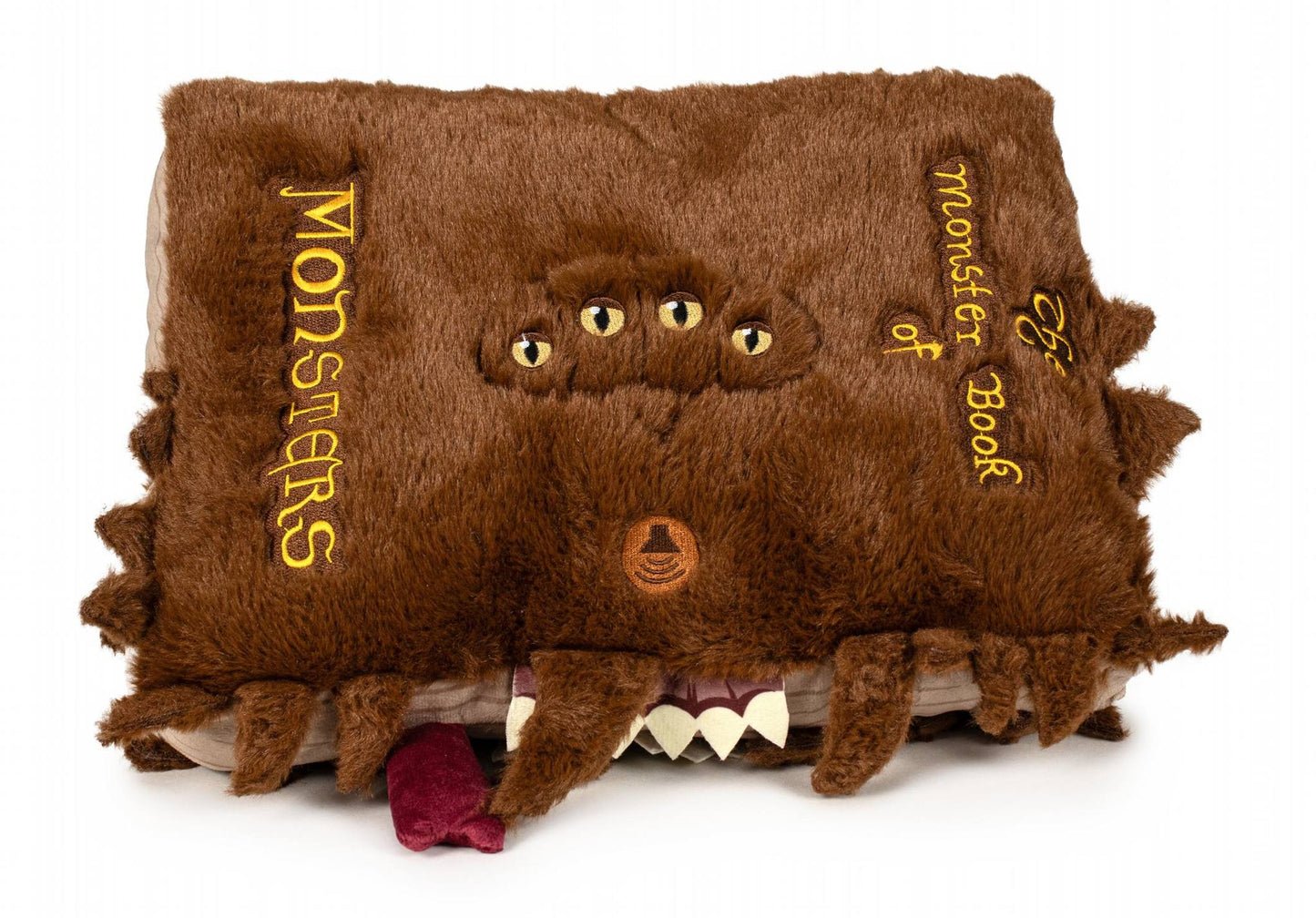 Peluche Harry Potter – Livre des Monstres Sonore (35 cm). Réplique officielle interactive avec sons, fidèle à l’objet mythique de Poudlard.