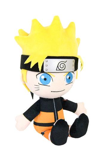 "Peluche Naruto Uzumaki (30 cm) – Naruto Shippuden. Naruto en version peluche ultra-douce avec son bandeau de Konoha et sa tenue emblématique. Un must-have pour les fans de l'anime et du manga !"