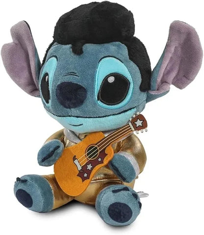 🎸✨ Peluche Stitch – Elvis Gold – Kidrobot – 25 cm ✨🎸