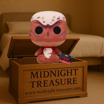 Peluche Stranger Things S4 – Vecna – Funko Plush – 18 cm – Officielle. Vecna dans un design mignon et terrifiant, inspiré de la saison 4. Un must-have pour les fans de Stranger Things.