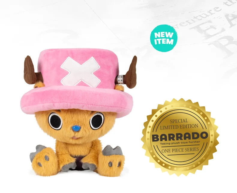 🩺🦌 Peluche Tony Tony Chopper – Édition Limitée Barrado – One Piece – 24 cm 🦌🩺