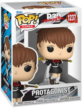 🌙⚔️ Funko Pop! Games N°1237 – Female Protagonist (Protagoniste féminine / Kotone Shiomi) – 30th Anniversary – Persona 3 Portable ⚔️🌙