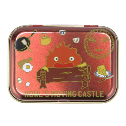 🔥🏰 Le Château ambulant – Calcifer – Petite boîte métal – 8 cm 🏰🔥