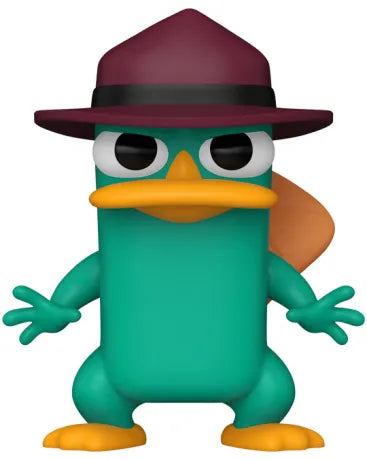 🕵️‍♂️🦆 Funko Pop! Disney N°1627 – Agent P (Agent Perry) – Phineas et Ferb 🦆🕵️‍♂️