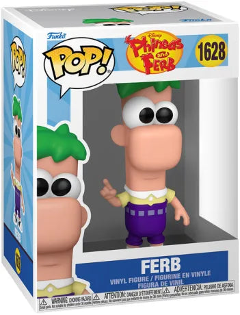 🧠🔧 Funko Pop! Disney N°1628 – Ferb – Phineas and Ferb (Phinéas et Ferb) 🔧🧠