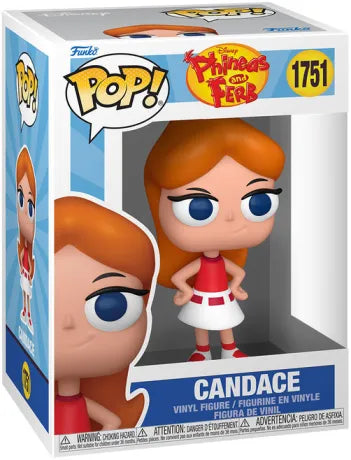 🍭📢 Funko Pop! Disney N°1751 – Candace Flynn – Phineas et Ferb (Phineas and Ferb) 📢🍭