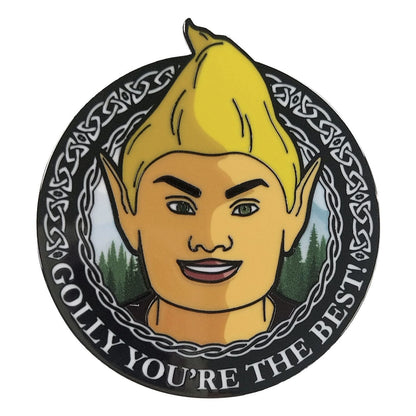 ⚔️🧝‍♂️ THE ELDER SCROLLS IV: OBLIVION – Pin Badge Édition Limitée – The Adoring Fan 🧝‍♂️⚔️