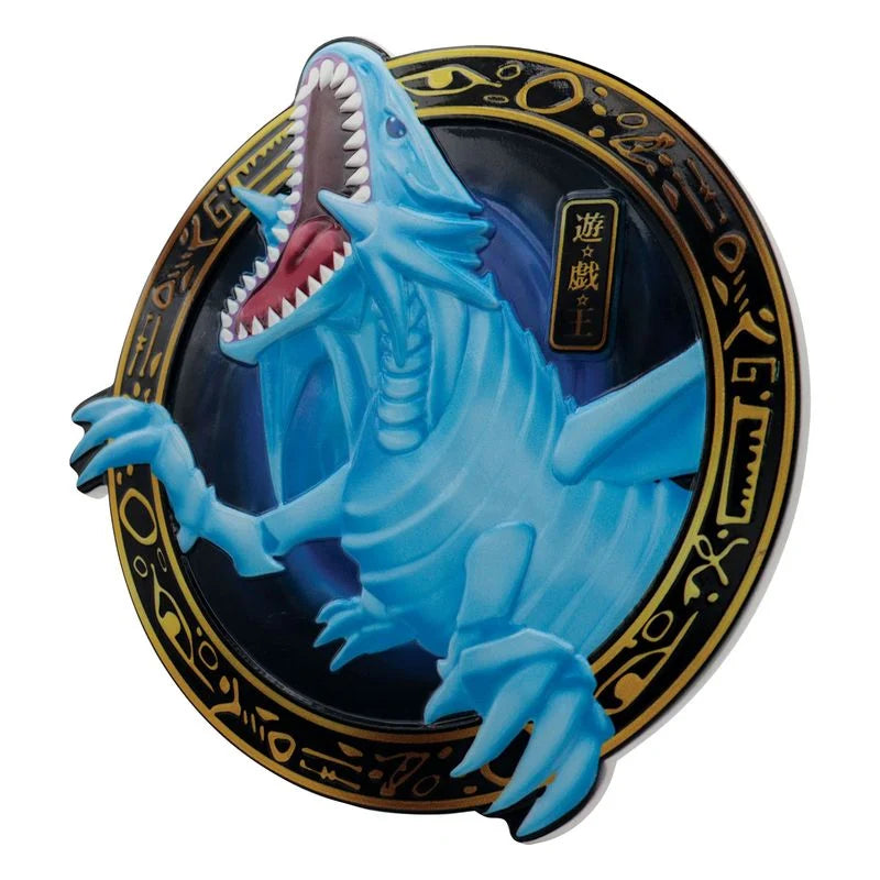 🔥🐉 Plaque Résine Blue-Eyes White Dragon – Yu-Gi-Oh! – 20 cm 🐉🔥