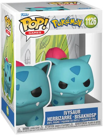 🌿🐉 Funko Pop! Pokémon N°1126 – Ivysaur (Herbizarre) 🐉🌿