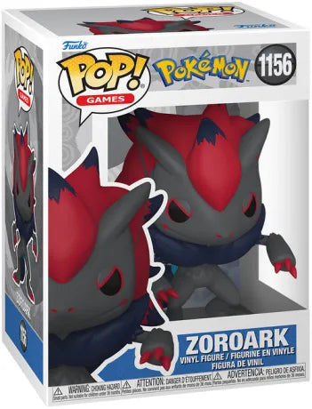 🦊🌑 Funko Pop! N°1156 – Zoroark – Pokémon 🌑🦊